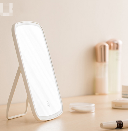 Cosmetic mirror desktop led with light